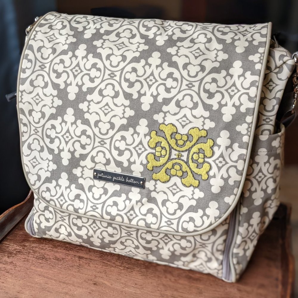 Petunia Pickle Bottom Boxy Backpack, Breakfast in Berkshire